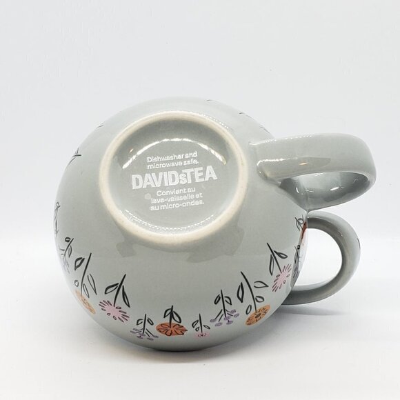 David's Tea Set Of Two Flowers Jolly Tea Cups - Picture 4 of 5